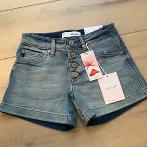KanCan Brand New Button Shorts